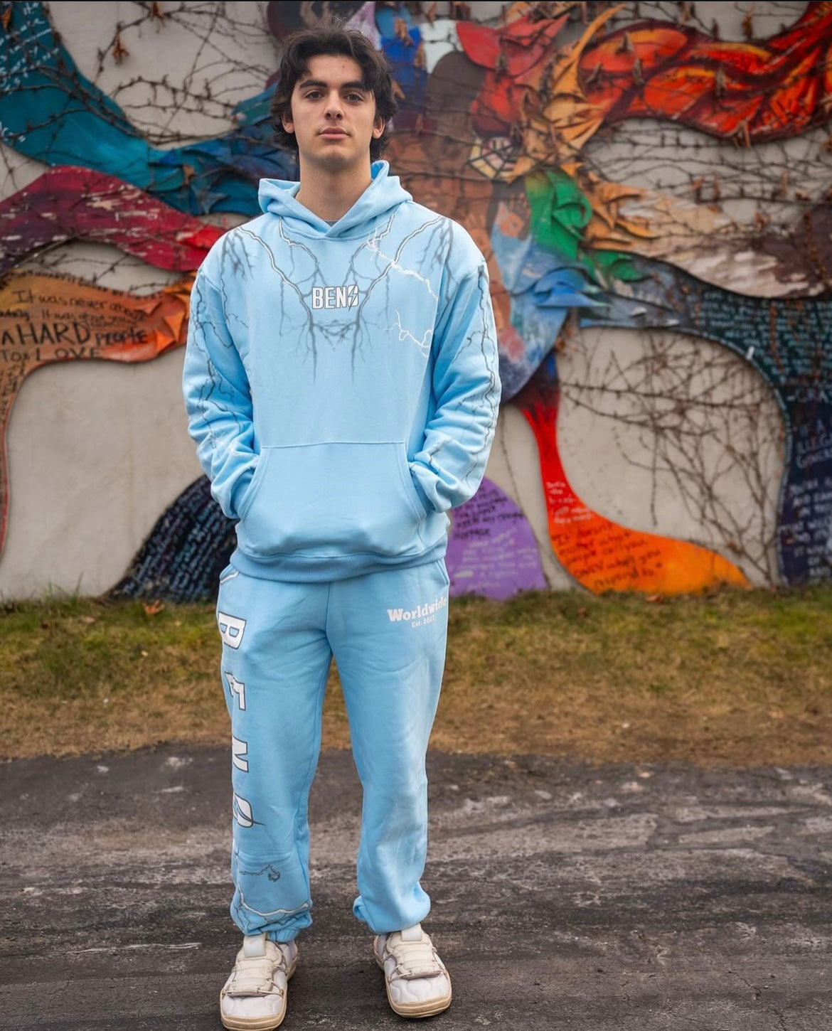 Sky Blue Storm Hoodie