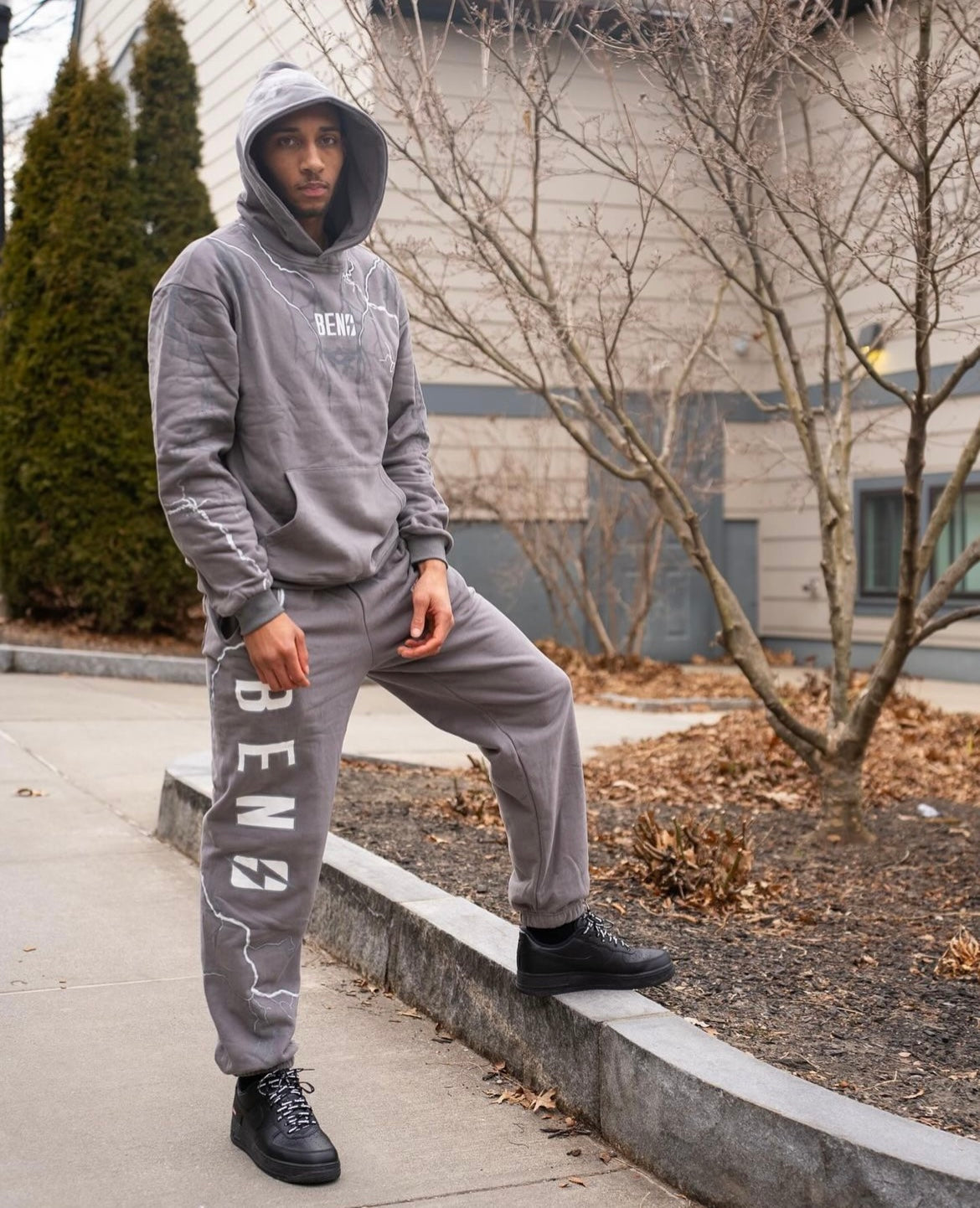 Smoke Grey Storm Joggers