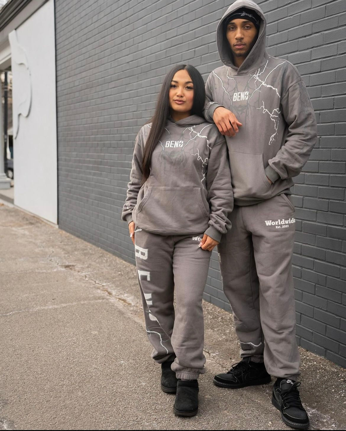 Smoke Grey Storm Joggers