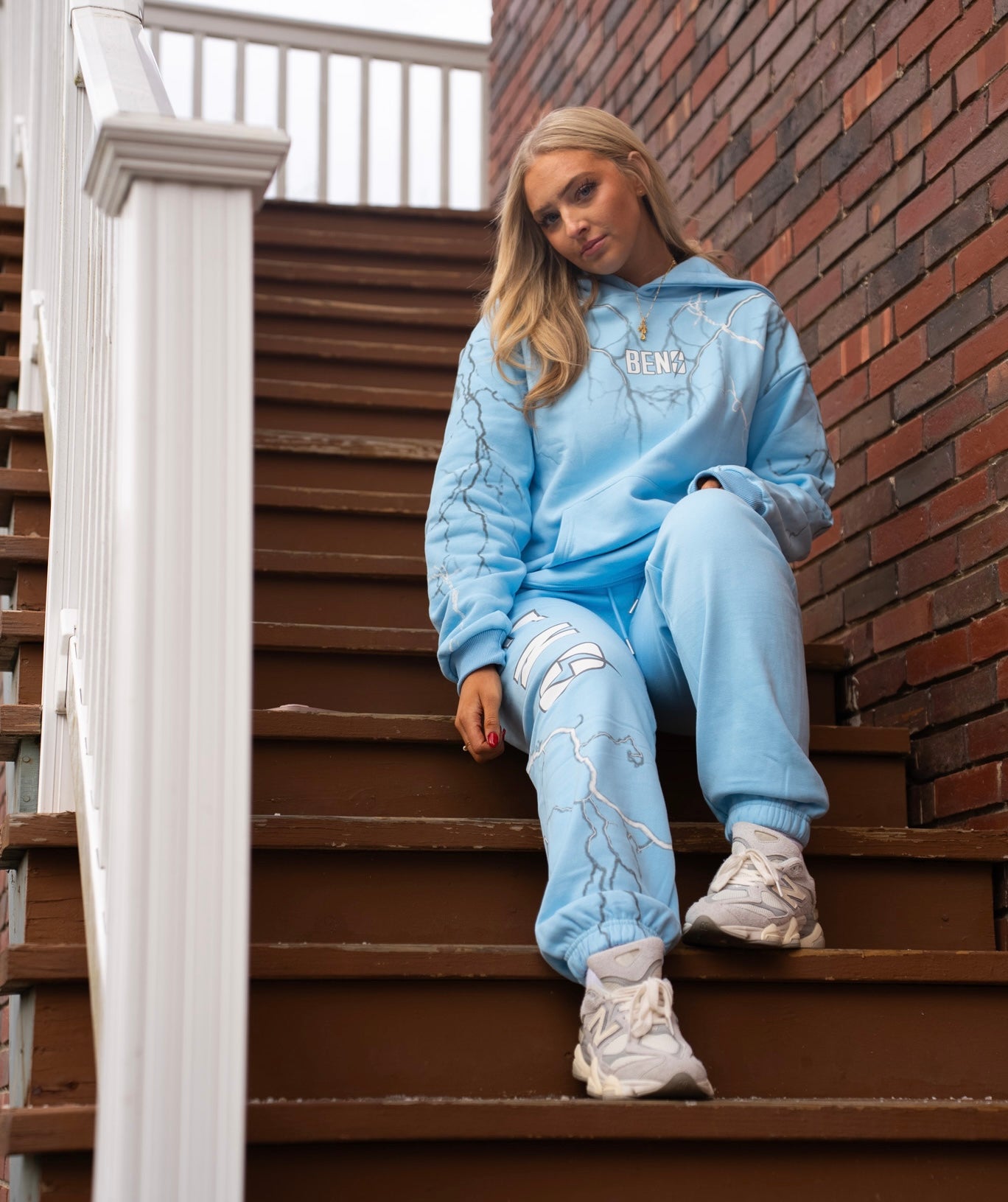 Sky Blue Storm Joggers