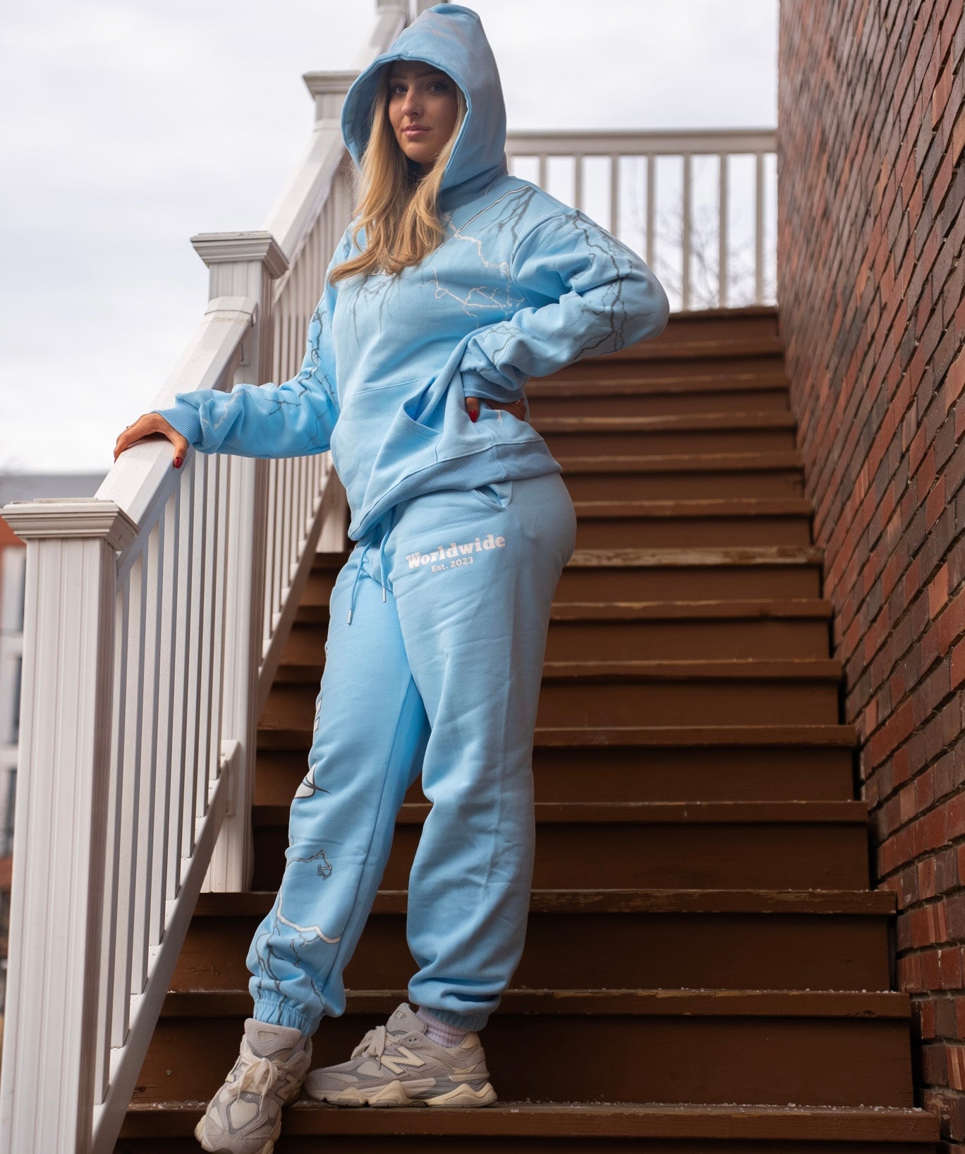 Sky Blue Storm Joggers