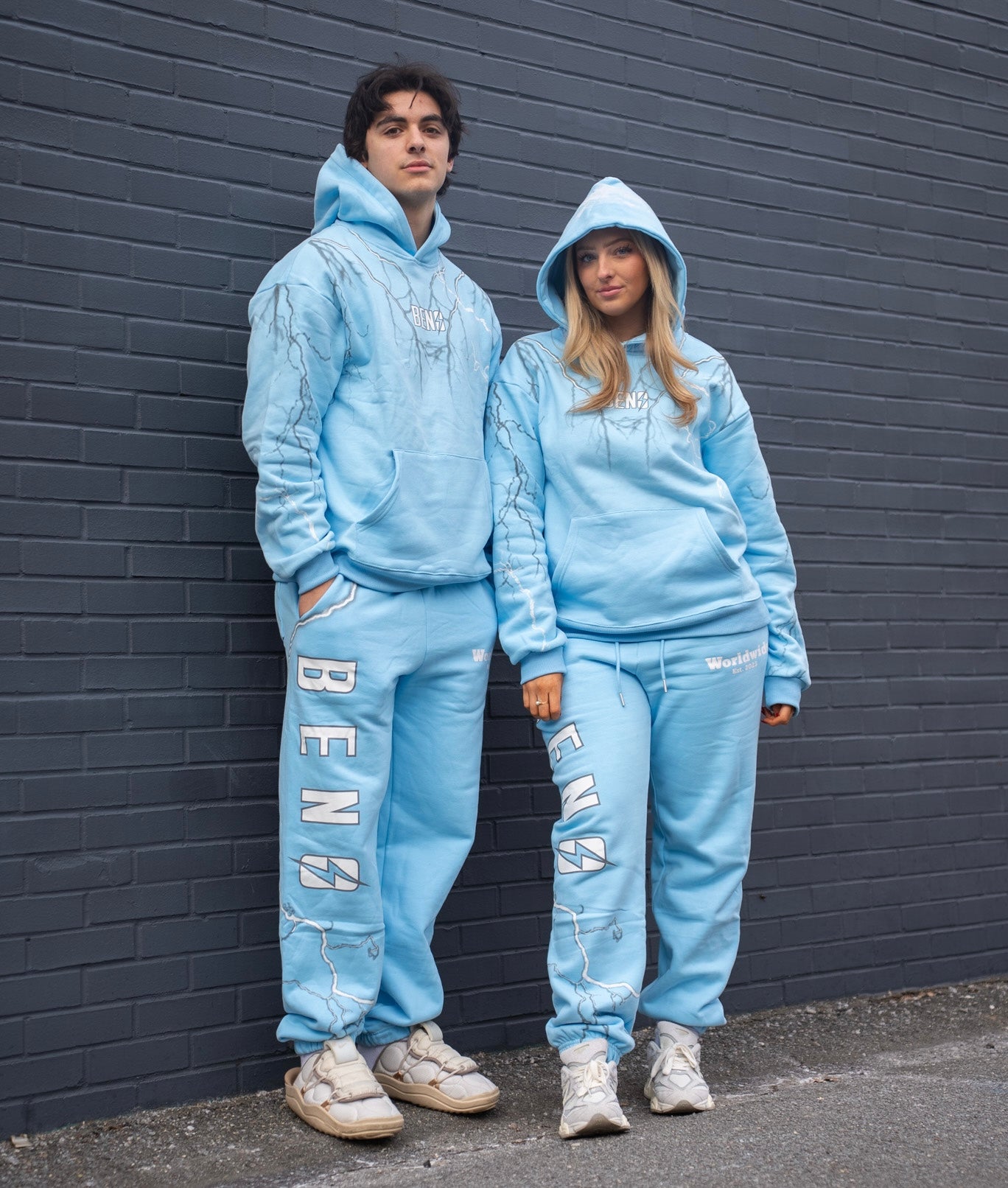 Sky Blue Storm Joggers