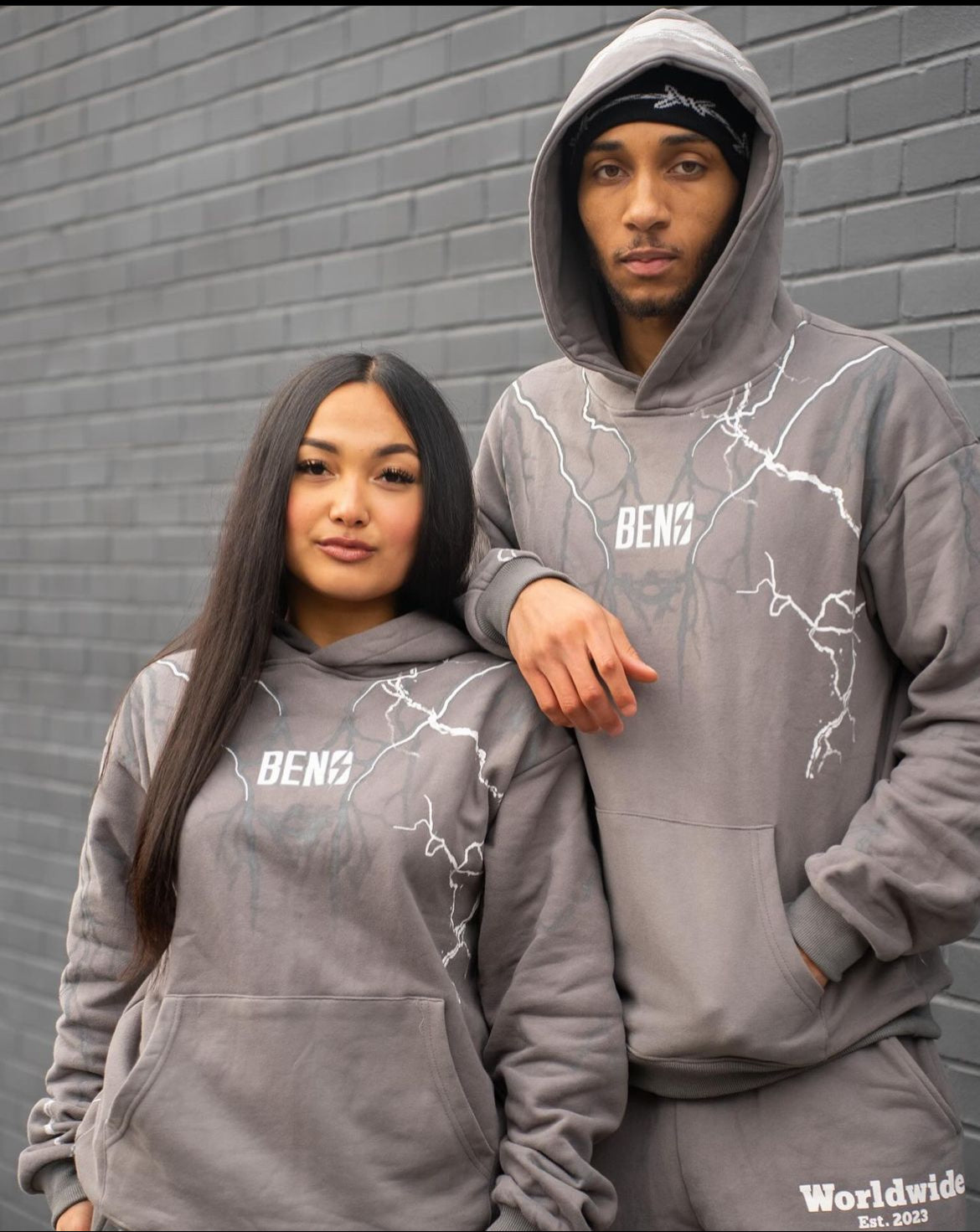 Smoke Grey Storm Hoodie